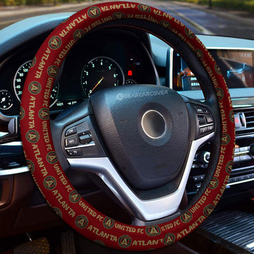 Atlanta United FC Steering Wheel Cover Sporty Team Collection - Gearcarcover - 1