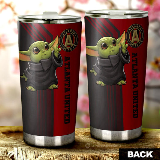 Atlanta United FC Tumbler Cup Custom Car Accessories - Gearcarcover - 2