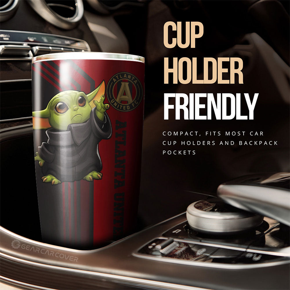 Atlanta United FC Tumbler Cup Custom Car Accessories - Gearcarcover - 3