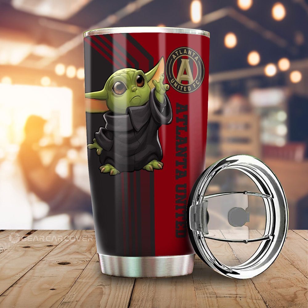 Atlanta United FC Tumbler Cup Custom Car Accessories - Gearcarcover - 1