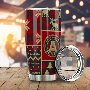 Atlanta United FC Tumbler Cup Custom Ugly Style Car Accessories - Gearcarcover - 1