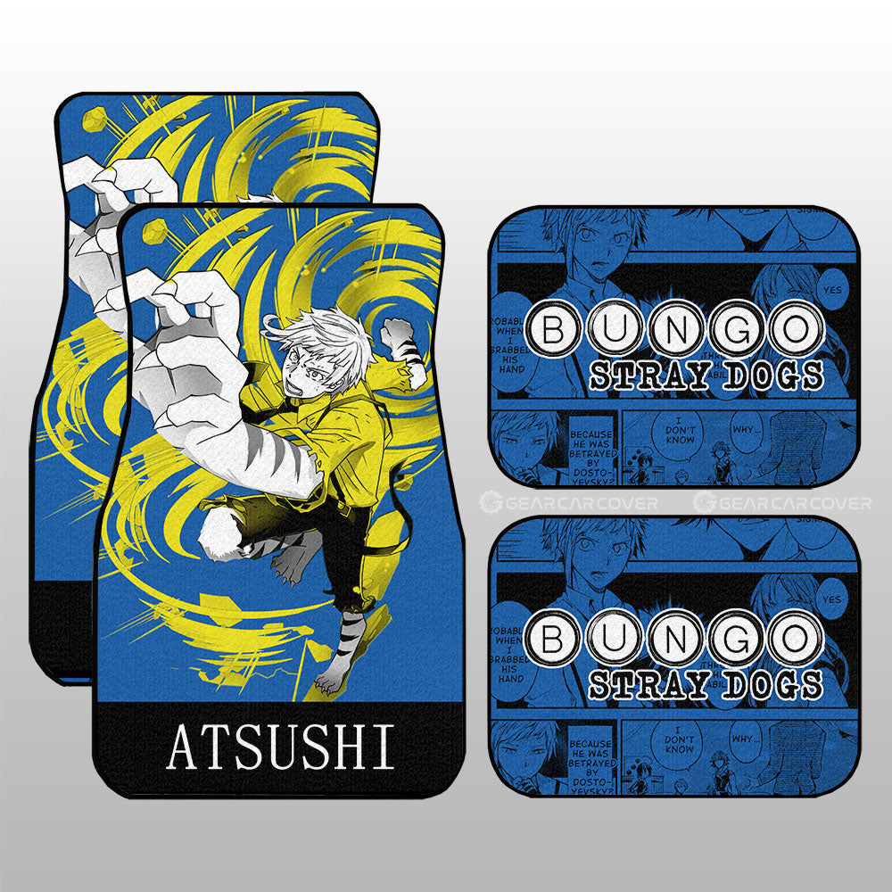 Atsushi Nakajima Car Floor Mats Custom Car Accessories - Gearcarcover - 1