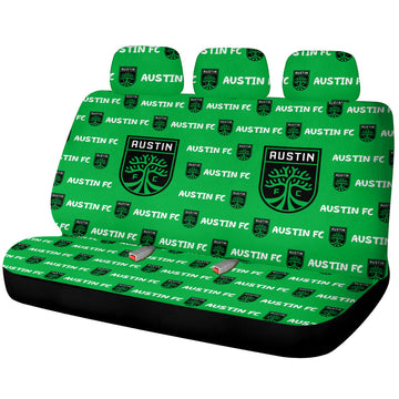 Austin FC Car Back Seat Covers Sporty Team Collection - Gearcarcover - 1
