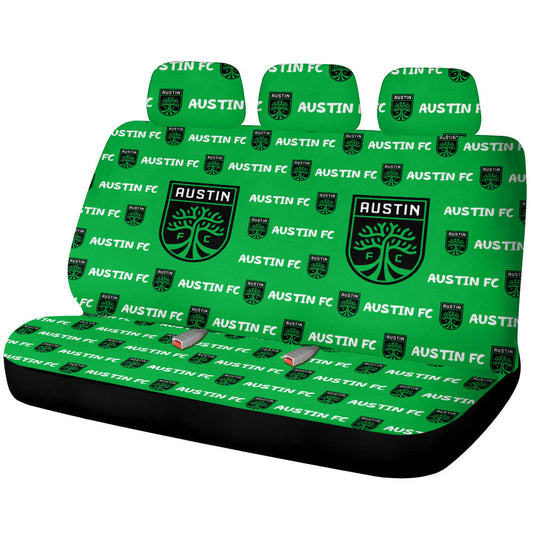 Austin FC Car Back Seat Covers Sporty Team Collection - Gearcarcover - 1