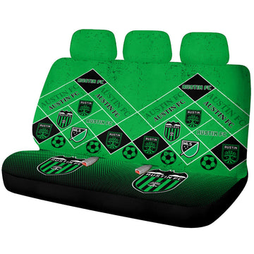 Austin FC Car Back Seat Covers Sporty Team Collection - Gearcarcover - 1