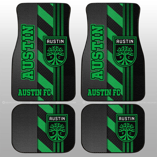 Austin FC Car Floor Mats Custom Car Accessories - Gearcarcover - 1