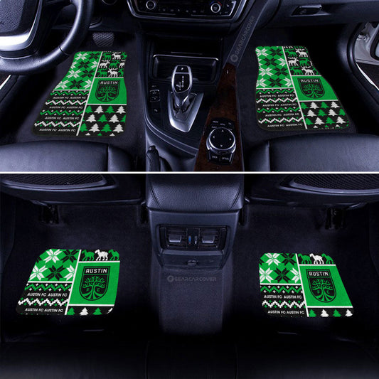 Austin FC Car Floor Mats Custom Ugly Style Car Accessories - Gearcarcover - 2