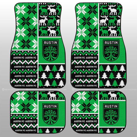 Austin FC Car Floor Mats Custom Ugly Style Car Accessories - Gearcarcover - 1