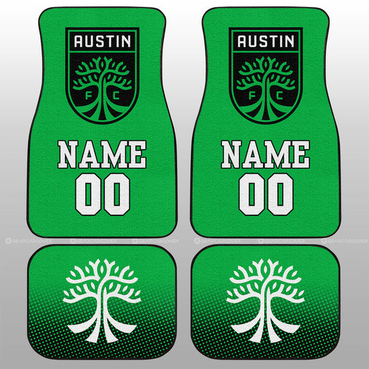Austin FC Car Floor Mats Sporty Team Collection - Gearcarcover - 1