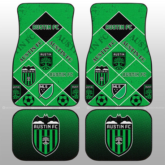 Austin FC Car Floor Mats Sporty Team Collection - Gearcarcover - 1