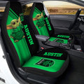 Austin FC Car Seat Covers Baby Yoda Car Accessories - Gearcarcover - 2