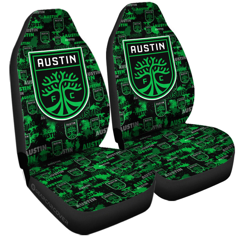 Austin FC Car Seat Covers Custom Car Accessories - Gearcarcover - 3