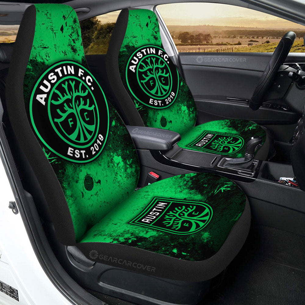 Austin FC Car Seat Covers Custom Car Accessories - Gearcarcover - 2