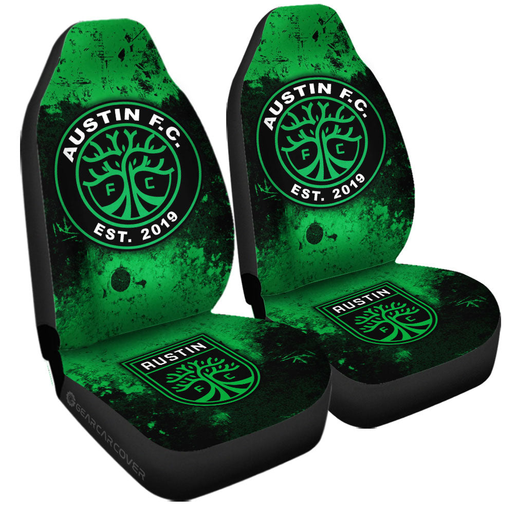 Austin FC Car Seat Covers Custom Car Accessories - Gearcarcover - 3