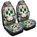 Austin FC Car Seat Covers Custom Sugar Skull Car Accessories - Gearcarcover - 3