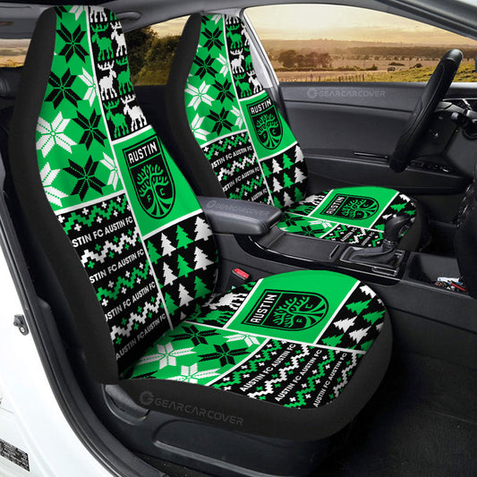 Austin FC Car Seat Covers Custom Ugly Style Car Accessories - Gearcarcover - 2