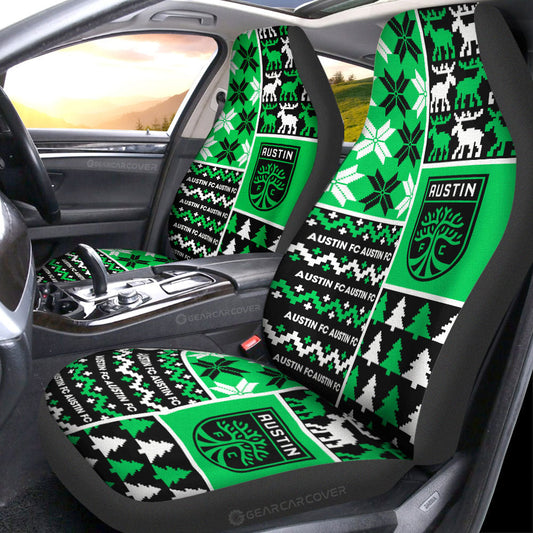 Austin FC Car Seat Covers Custom Ugly Style Car Accessories - Gearcarcover - 1