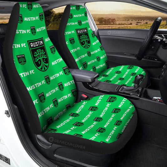 Austin FC Car Seat Covers Sporty Team Collection - Gearcarcover - 2