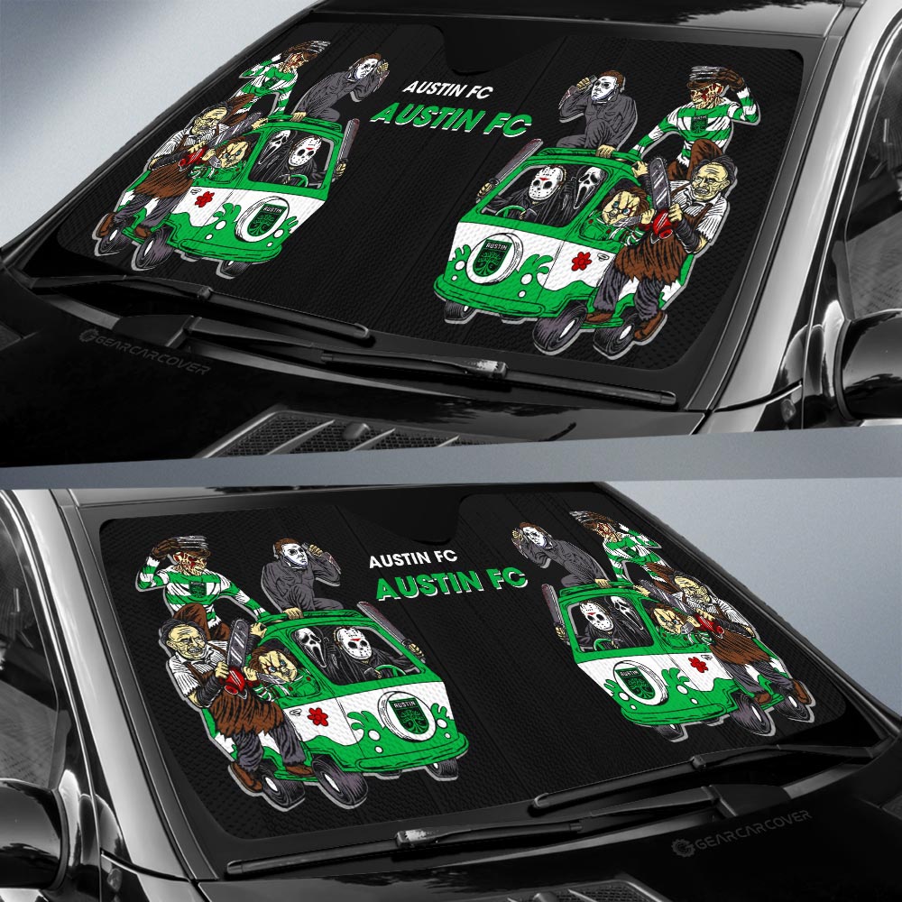 Austin FC Car Sunshade Custom Car Accessories - Gearcarcover - 2