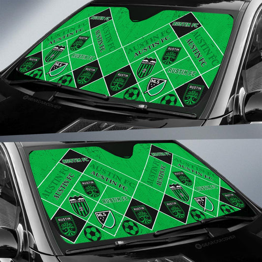 Austin FC Car Sunshade Sporty Team Collection - Gearcarcover - 2