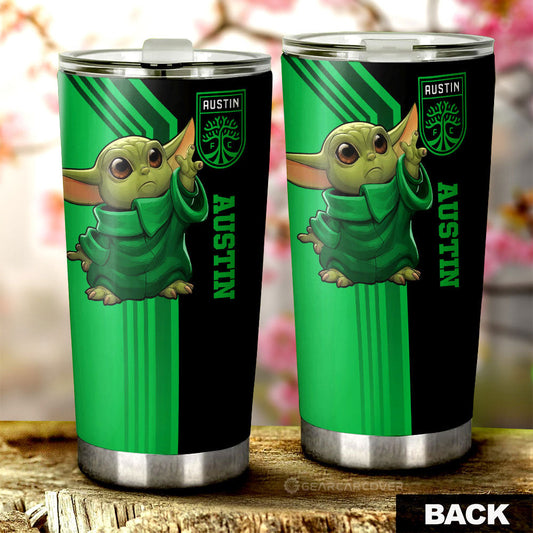 Austin FC Tumbler Cup Custom Car Accessories - Gearcarcover - 2