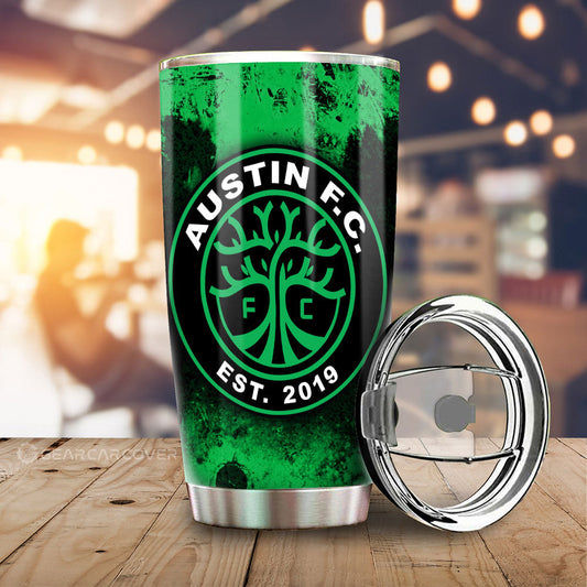 Austin FC Tumbler Cup Custom Car Accessories - Gearcarcover - 2