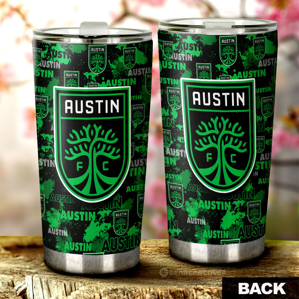 Austin FC Tumbler Cup Custom Car Accessories - Gearcarcover - 2