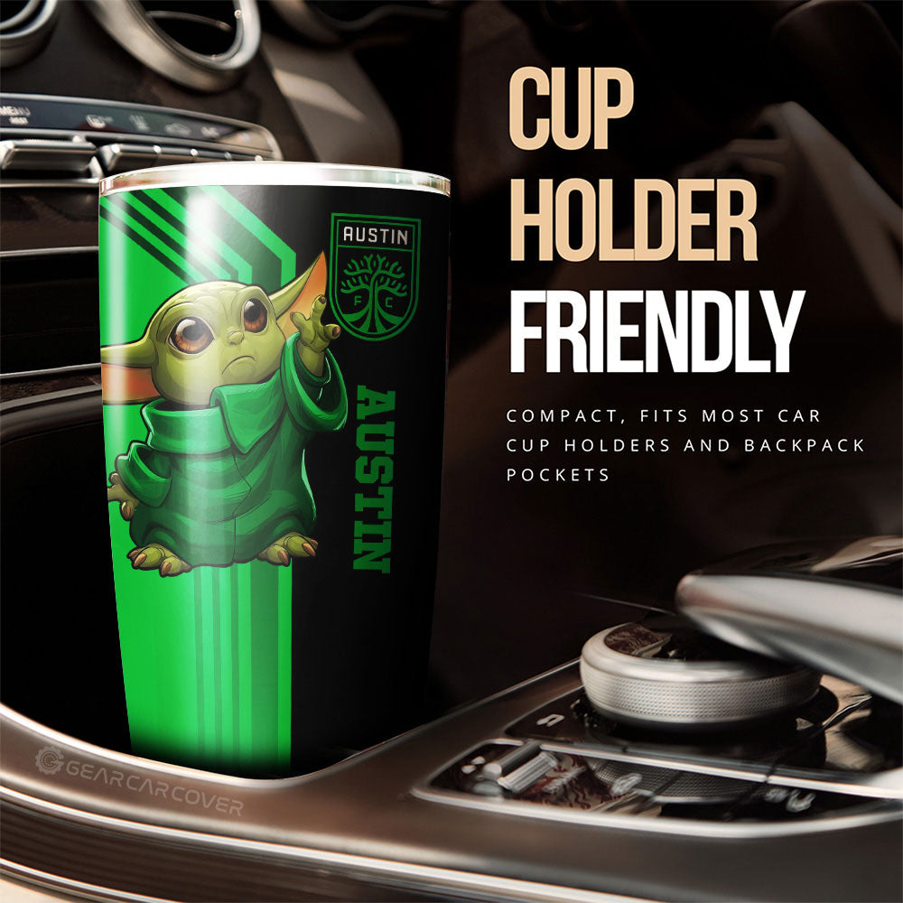 Austin FC Tumbler Cup Custom Car Accessories - Gearcarcover - 3