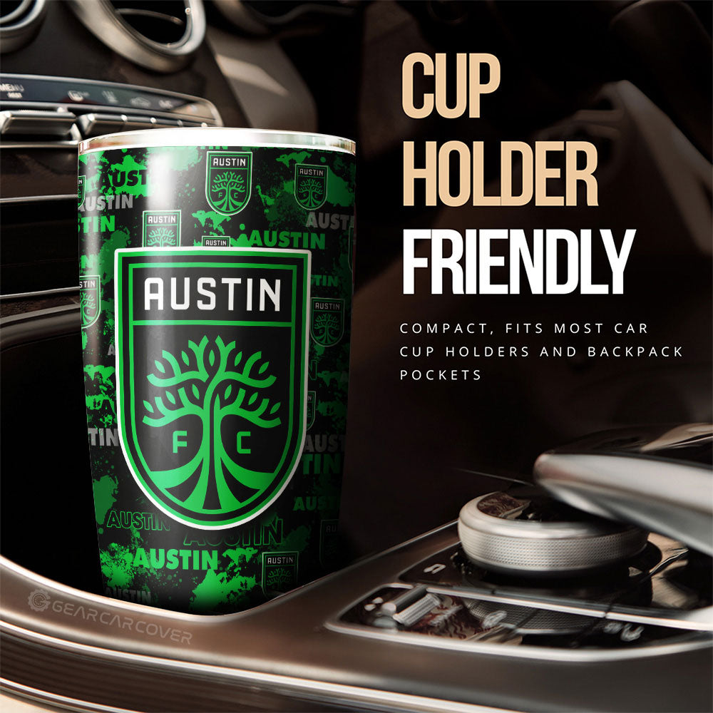 Austin FC Tumbler Cup Custom Car Accessories - Gearcarcover - 3