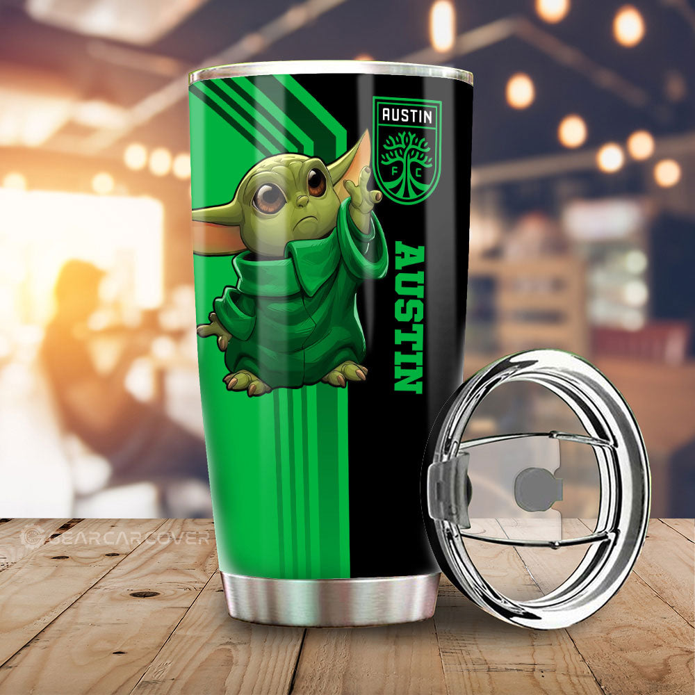 Austin FC Tumbler Cup Custom Car Accessories - Gearcarcover - 1