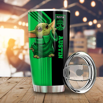 Austin FC Tumbler Cup Custom Car Accessories - Gearcarcover - 1