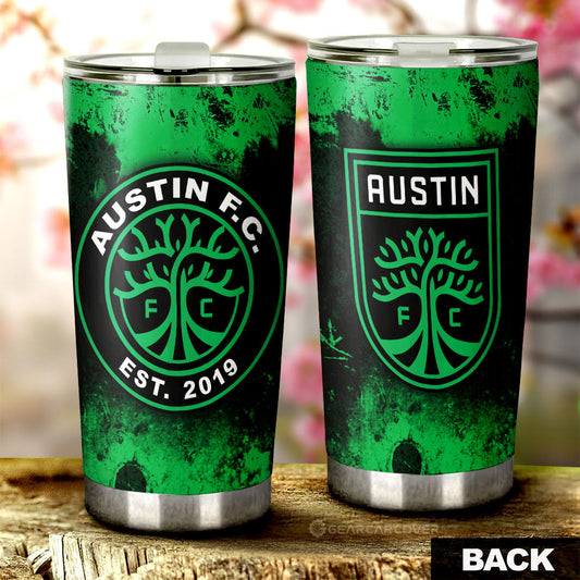 Austin FC Tumbler Cup Custom Car Accessories - Gearcarcover - 1