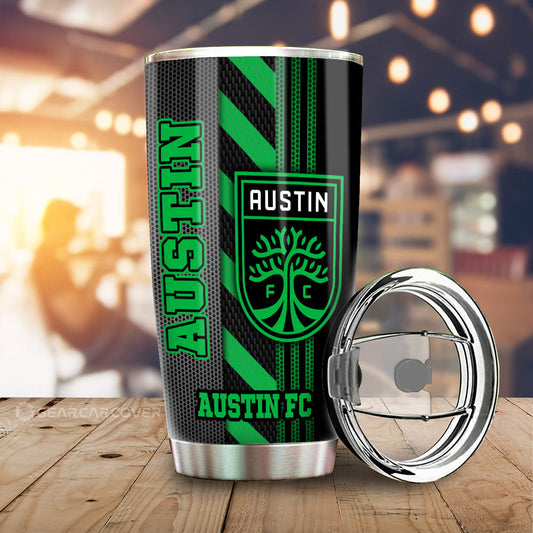 Austin FC Tumbler Cup Custom Car Accessories - Gearcarcover - 1