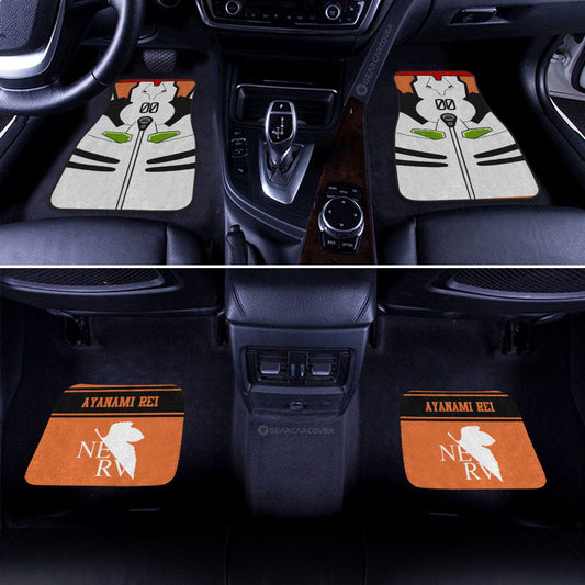 Ayanami Rei Car Floor Mats Custom NGE Car Interior Accessories - Gearcarcover - 2