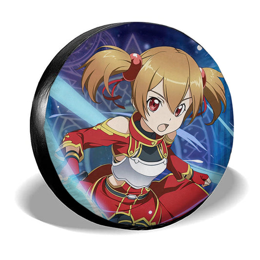 Ayano Keiko Silica Spare Tire Covers Custom Car Accessories - Gearcarcover - 2