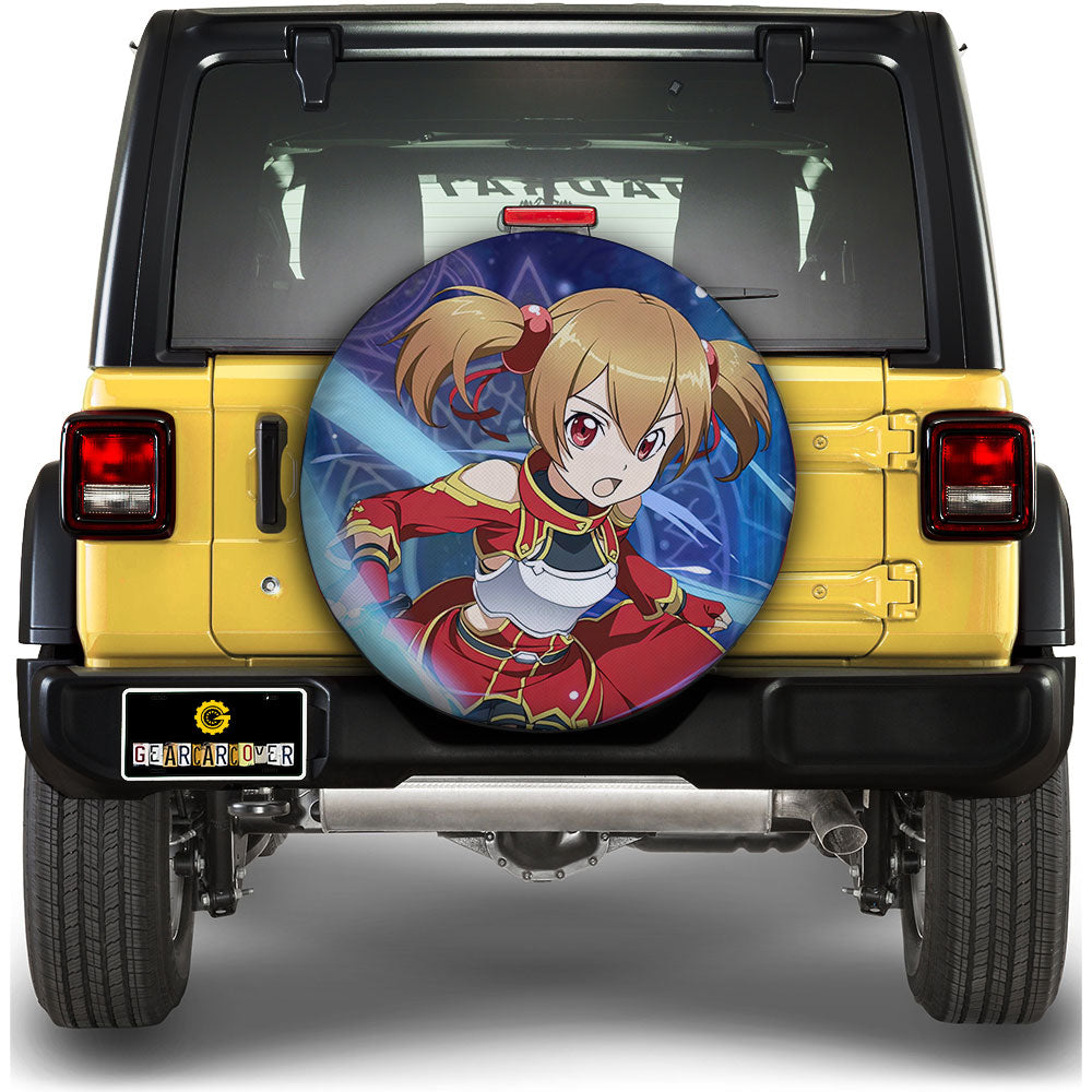 Ayano Keiko Silica Spare Tire Covers Custom Car Accessories - Gearcarcover - 1