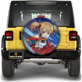 Ayano Keiko Silica Spare Tire Covers Custom Car Accessories - Gearcarcover - 1