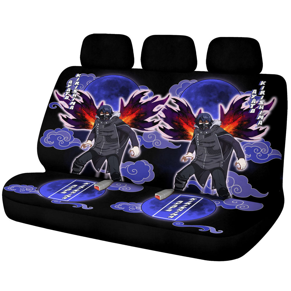 Ayato Kirishima Car Back Seat Covers Custom Car Accessories - Gearcarcover - 1