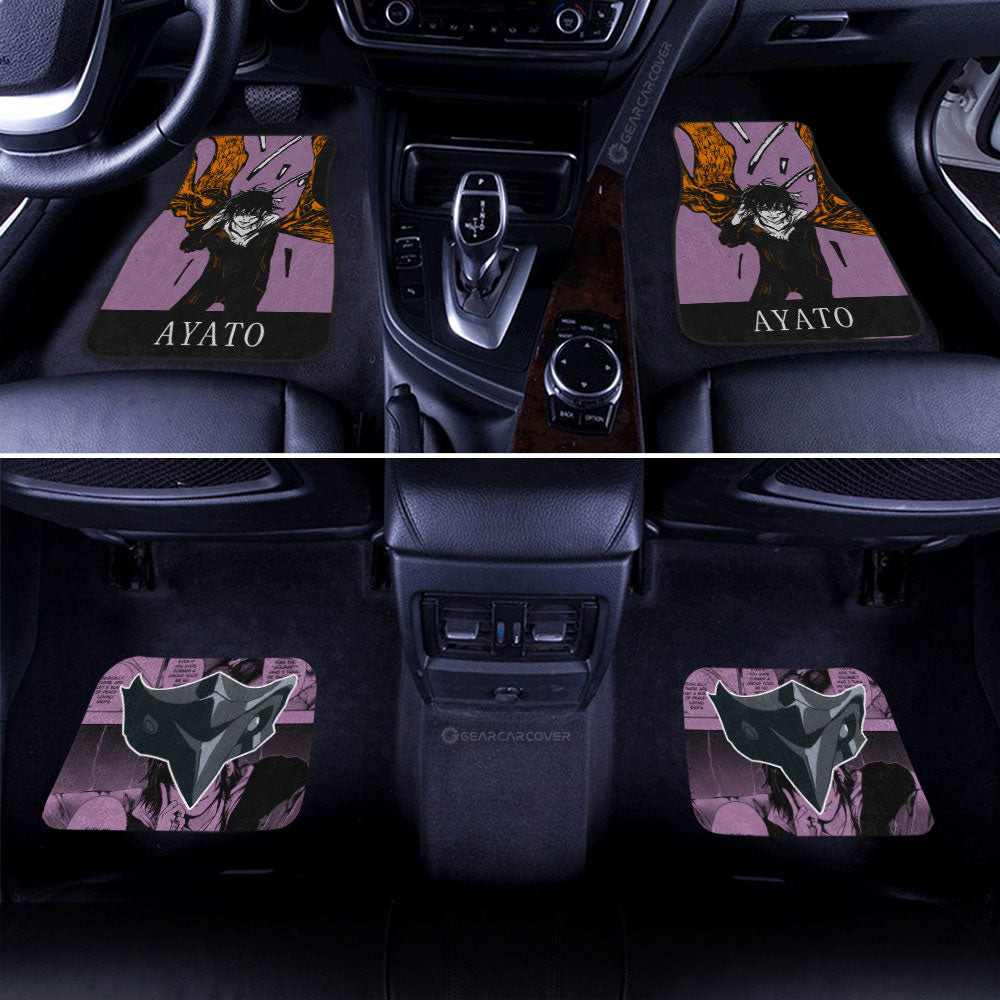 Ayato Kirishima Car Floor Mats Custom Car Accessories - Gearcarcover - 3