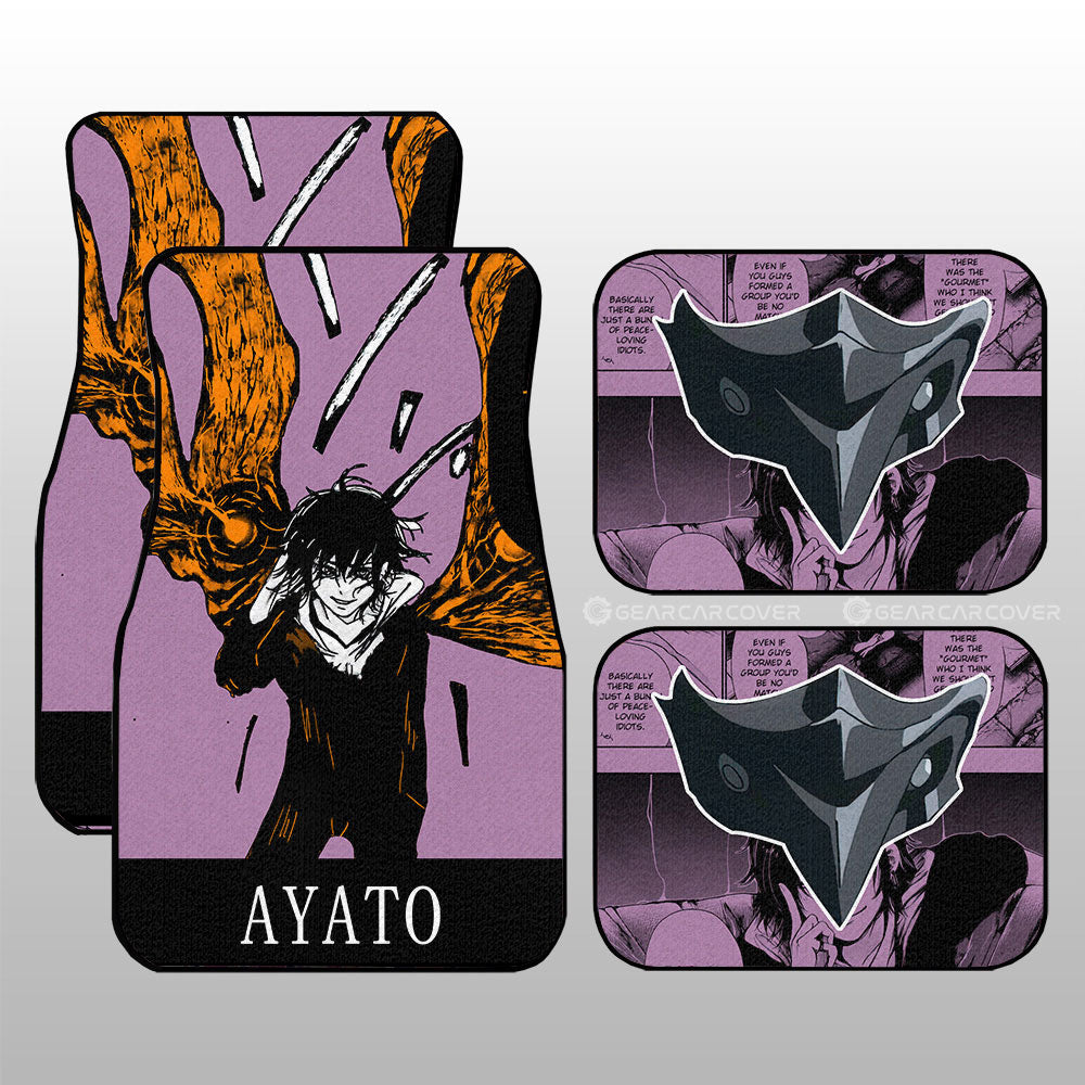 Ayato Kirishima Car Floor Mats Custom Car Accessories - Gearcarcover - 1