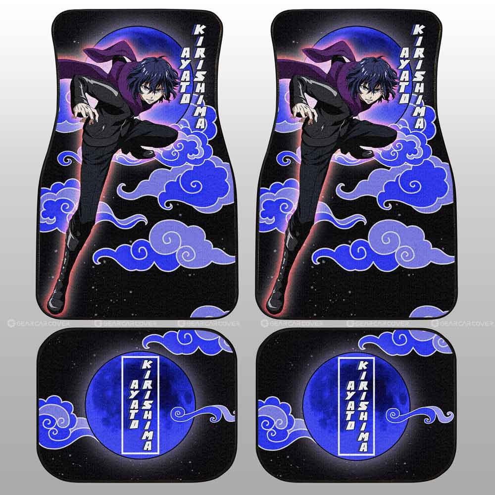 Ayato Kirishima Car Floor Mats Custom Gifts For Fans - Gearcarcover - 2