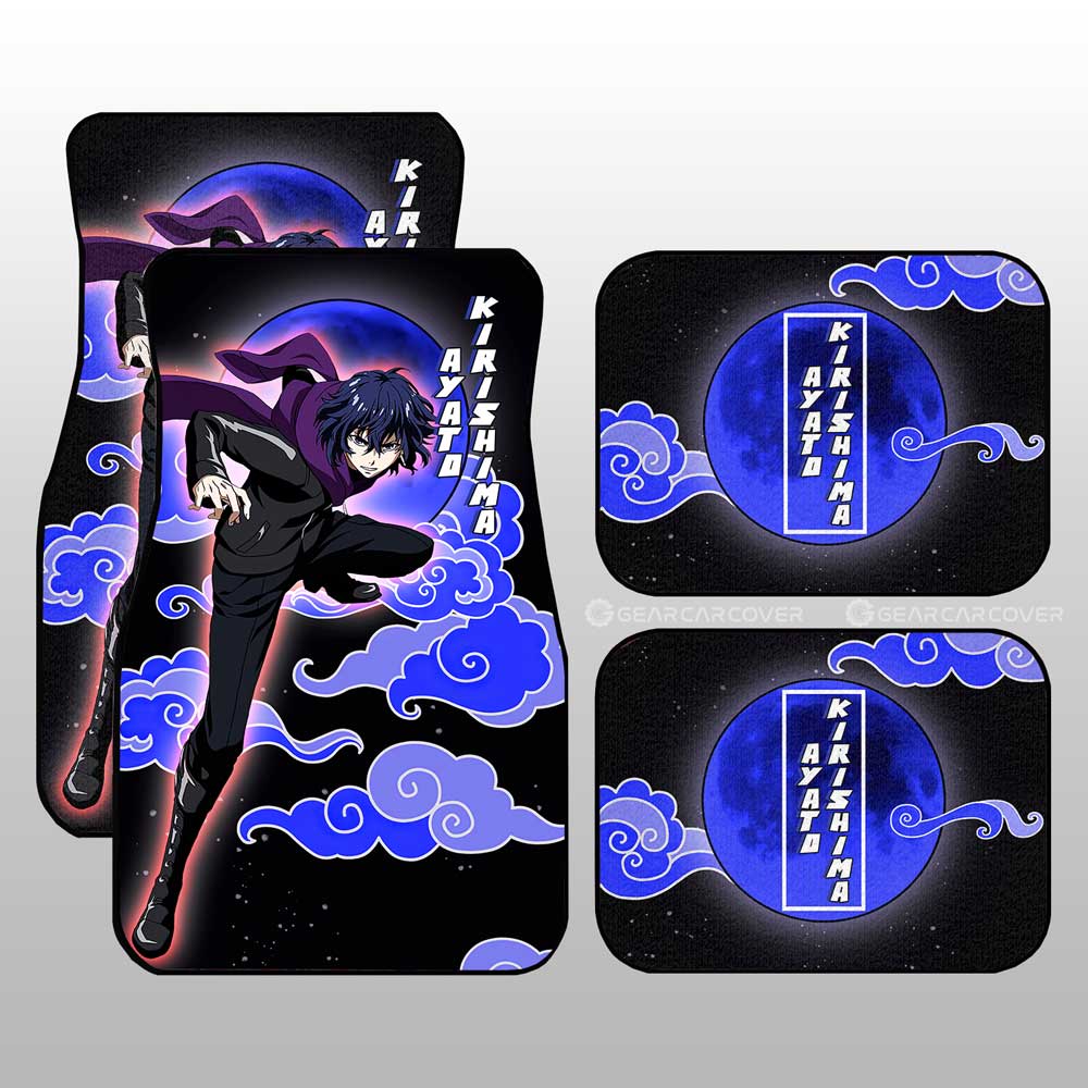 Ayato Kirishima Car Floor Mats Custom Gifts For Fans - Gearcarcover - 1