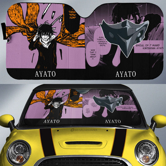 Ayato Kirishima Car Sunshade Custom Car Interior Accessories - Gearcarcover - 1