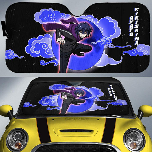 Ayato Kirishima Car Sunshade Custom Gifts For Fans - Gearcarcover - 1