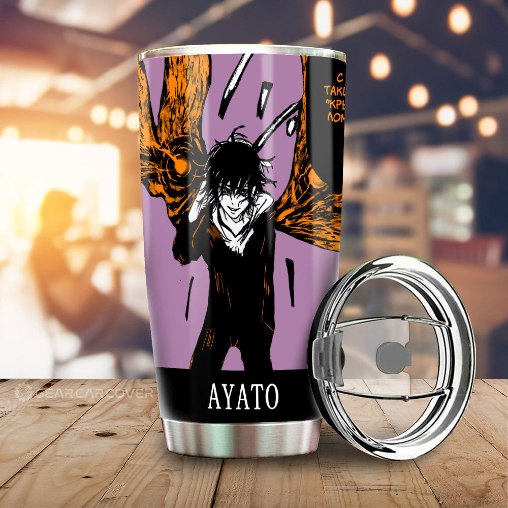 Ayato Kirishima Tumbler Cup Custom Car Interior Accessories - Gearcarcover - 3