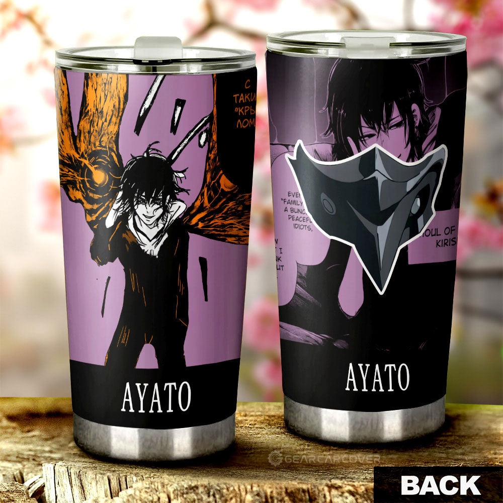 Ayato Kirishima Tumbler Cup Custom Car Interior Accessories - Gearcarcover - 1