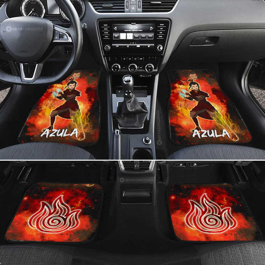 Azula Car Floor Mats Custom Avatar The Last - Gearcarcover - 2