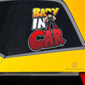 Baby In Car Bardock Car Sticker Custom Car Accessories - Gearcarcover - 2