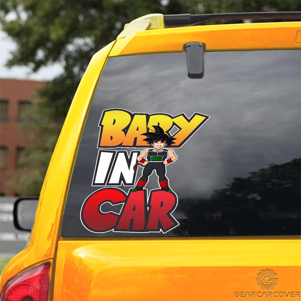 Baby In Car Bardock Car Sticker Custom Car Accessories - Gearcarcover - 3