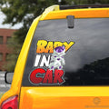 Baby In Car Frieza Car Sticker Custom Car Accessories - Gearcarcover - 3